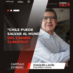 Joaquín Lavín Instagram - 🔴 Los invitó a escuchar una entrevista de *Código Chile*. Escúchala directo desde mis historias 👌!