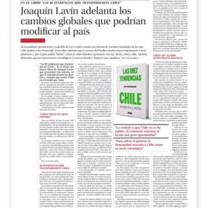 Joaquín Lavín Instagram - Si lo hacemos bien, nuestro país tiene un gran futuro. Comparto con ustedes un adelanto del libro ‘’Las diez tendencias que transformarán Chile’’. Desde mañana en librerías.