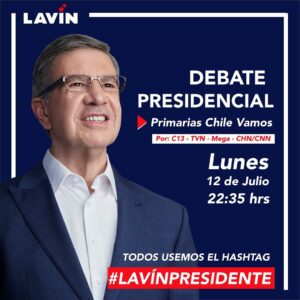 Joaquín Lavín Instagram - Hoy todos invitados a usar el hashtag #LavínPresidente 💪🇨🇱