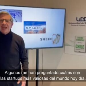 Joaquín Lavín Instagram - Cuáles son las startups más valiosas del mundo? Aquí comentaremos de cambio climático, energías limpias, el mundo startup y las potencialidades de Chile