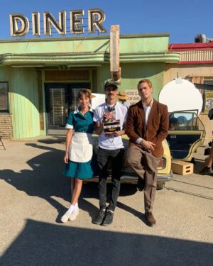 Jocelin Donahue Instagram - Much love and gratitude to everyone who went to see THE LAST STOP IN YUMA COUNTY in theaters this weekend or rented on VOD! Thank you for supporting independent film!

Sharing some great memories from the shoot. Thank you and hats off to this wonderful group of friends and collaborators 🫶 @francisgalluppi @localboogeymanproductions @mattoneill_official @atif_malik @macfisken @davidaguglielmo @jimmycthatsme @nicholaslogan__ @michaelabbottjr1 @barbaracrampton @connorpaolo @sierramccormick @rhabit89 @alexessoe @samhuntington #genejones #robinbartlett @cthomastextor @alabamablonde @rachellemoser @jakecbarber_artistry @ernestopletsch @gabelinkiewicz @skotskywalker @wellgousa   the entire team