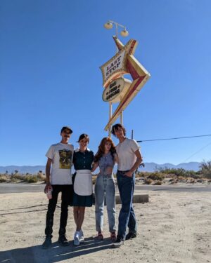 Jocelin Donahue Instagram - Much love and gratitude to everyone who went to see THE LAST STOP IN YUMA COUNTY in theaters this weekend or rented on VOD! Thank you for supporting independent film!

Sharing some great memories from the shoot. Thank you and hats off to this wonderful group of friends and collaborators 🫶 @francisgalluppi @localboogeymanproductions @mattoneill_official @atif_malik @macfisken @davidaguglielmo @jimmycthatsme @nicholaslogan__ @michaelabbottjr1 @barbaracrampton @connorpaolo @sierramccormick @rhabit89 @alexessoe @samhuntington #genejones #robinbartlett @cthomastextor @alabamablonde @rachellemoser @jakecbarber_artistry @ernestopletsch @gabelinkiewicz @skotskywalker @wellgousa   the entire team