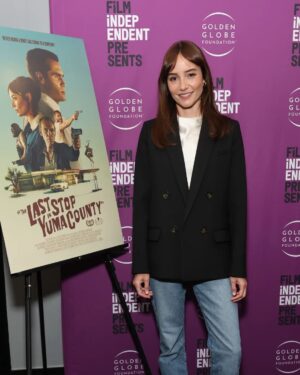 Jocelin Donahue Instagram - Incredible week premiering @thelaststopinyumacounty while trying to channel 90's Julia Roberts 

Love this movie so much and all the people who worked so hard to make it. Can't wait for y'all to see it 🫶 Out now in Alamo Drafthouse   Harkins Theaters   available to rent on iTunes