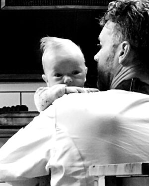 Jock Zonfrillo Instagram - As tradition goes, all Zonfrillo children start in the kitchen young. 

Alfie doing his first Orana/Blackwood shift in 2018.