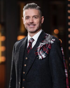 Jock Zonfrillo Instagram - What a gorgeous man, alway happiest in his kilt. This is the fly plaid (tartan over his shoulder) that I chose to wear to Jock’s funeral, the last one he wore. lz

(Some of the shots from the @masterchefau Grand Finale.)