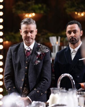 Jock Zonfrillo Instagram - What a gorgeous man, alway happiest in his kilt. This is the fly plaid (tartan over his shoulder) that I chose to wear to Jock’s funeral, the last one he wore. lz

(Some of the shots from the @masterchefau Grand Finale.)