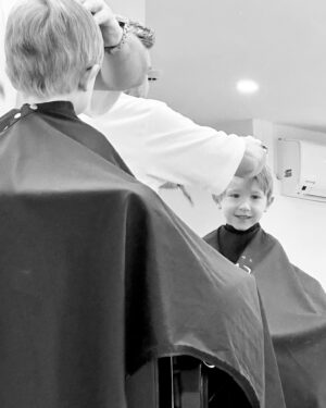 Jock Zonfrillo Instagram - Alfie has asked me to do some of his Papa activities with him - making crepes and doing hours of Lego were in his requests. 

I went with the easiest option of a trip to the barber, which the boys used to do together, followed by gelato. It put a smile of his face which was beautiful. lz