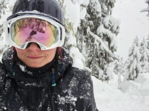 Jody Gyivicsan Instagram - #tbt to the last time I was snowboarding. 
…I did not have a chance to ride at all this year. 😭 
@whistlerblackcomb 
#snowboarding #canada #bc