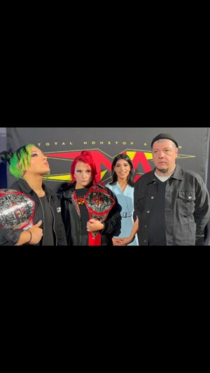 Jody Gyivicsan Instagram - Tonight at Under Siege, Spitfire defends the Knockouts Women’s Tag Team championships against Masha Slamovich & Alisha Edwards! Tune in at 8PM ET on TNA  !