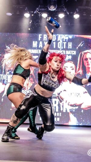 Jody Gyivicsan Instagram - RUDE!
@zoe_sager is an a$$hole.
.
.
.📸 @darrenhomedia 
🎥 @nationextremewrestling