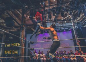 Jody Gyivicsan Instagram - Pterodactyl.
.
.
.
📸 @denos07 
#prowrestling #indiewrestling #toronto