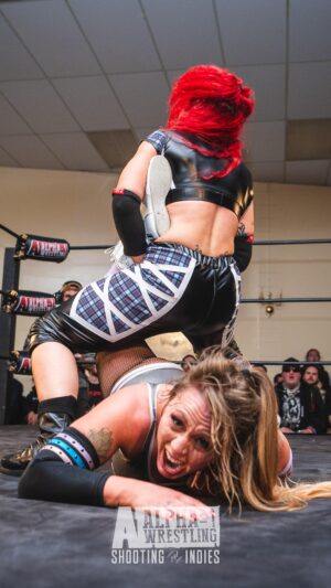 Jody Gyivicsan Instagram - Things have gotten personal between @JodyThreat & @LaynieLuck 

We caught up with Jody before & after her match on Feb 4th for her thoughts! 

Now we know they face off in a tag match on March 24th w/ @NylaRoseBeast & @the_gnomie in the mix! 

A1Wrestling.com For ticket & live event info!