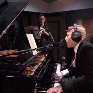Joe Black Instagram - A Formidable Marinade now live on youtube! Covering this sinister little cabaret number by Mikelangelo and the Black Sea Gentlemen was so so much fun
Thanks of course to @snowwhitetrash on clarinet! And to @samhain_carterbrazier for the video, producing and mixing magic. Recorded live at @salvationmusicstudiosbtn 

Full video over on youtube. Link in the place that rhymes with sio. You can pre save Joe Black - Live at Salvation Studios over there too. Out May 17th! 🍸

#misterjoeblack #cabaret #darkcabaret #mikelangeloandtheblackseagentlemen #salvationmusicstudios