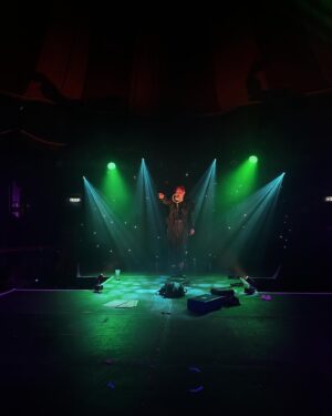 Joe Black Instagram - Late night tech rehearsal lock-in number 1 at @brightonspiegeltent 
I love working with the team there so much. Jay and James doing sound and lights are just such a joy. The lights are looking, absolutely banging - as they say. 
Shows may 29th & 30th at 9pm. Link in bye-oh
Ps - stream my new EP Joe Black Live at Salvation Studios wherever you get your music 
#brighton #brightonspiegeltent #cabaret