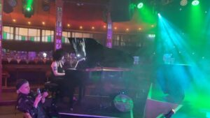 Joe Black Instagram - Here’s a little clip from the sound check just before we opened the doors to let everyone in yesterday. This show has been such a joy to do and I’ve loved working with @friederichhollandaise & @snowwhitetrash to make it happen. Thanks to @brightonspiegeltent and all who sail within it for having us.
I’ll do a proper post later once I’ve got the clips and photos together from the show 🖤