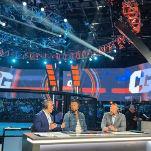 Joe Fournier Instagram - Totally loved presenting the fights maybe another career after I hang up the gloves ?