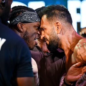 Joe Fournier Instagram - All the hard work is done and all the talking is over tomorrow… I’ll be turning back the clock to knockout @ksi in front of a sold out Wembley Arena in London and make all the training and sacrifices worth it. You don’t want to miss this on @daznboxing PPV 9pm UK Time