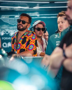 Joe Fournier Instagram - Amazing time @f1mia I want to thank @astonmartinf1 for having me ( incredible result for @fernandoalo_oficial ) and @ke_dalton @marcsegarra for being the best hosts !!!