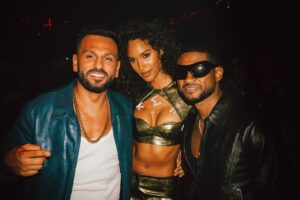 Joe Fournier Instagram - What an incredible #ParisFashionWeek !!!

BonBonniere Paris was an incredible success and it wouldn't have been possible without the support of my brother @usher great to see you shining and taking over the world once again. 

Truly appreciate everyone who came to show love support me, the memories are special and they will for sure need a whole chapter in the book 🇫🇷❤️