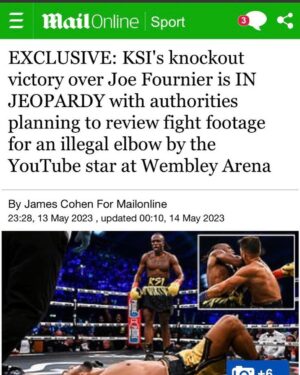 Joe Fournier Instagram - Cheaters will never prosper !!! Such a bad example for the youth and the sport of boxing !!! I have faith that the @pbaboxing and @misfitsboxing,  @daznboxing @wassermanboxing @sauerlandbros @mamstaylor won’t allow any type of clear cheating, corruption or bias to take place in front of millions of people and jeopardise the sport or the integrity of their organisation. I will be appealing this first thing Monday morning !!! I will make sure justice will be served to all ESPECIALLY in the REMATCH…