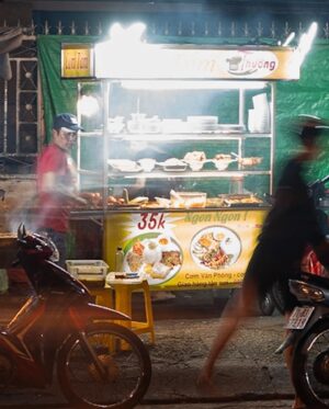 Joe Hahn Instagram - Last stop. Saigon. 
The rhythm of the city is dictated by the mass migration of the scooters buzzing around like herds of bees knowing exactly where to go. The air is filled by the broth and spice filled aromas of the street food. The people here are as warm as the city itself. 
I’m going to miss you, Vietnam!