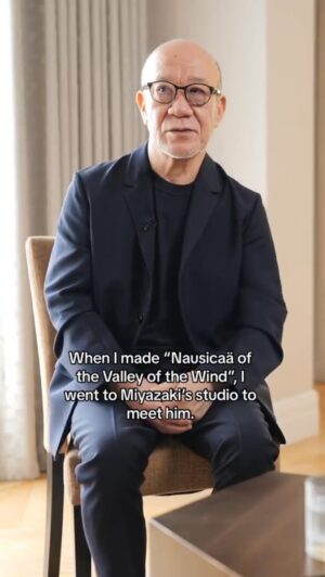 Joe Hisaishi Instagram - Talking about my first time meeting Hayao Miyazaki for the making of “Nausicaä of the Valley of the Wind.”