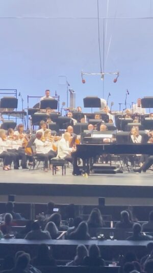 Joe Hisaishi Instagram - Merry Go Round of Life with LAPhil at the Hollywood Bowl ❤️