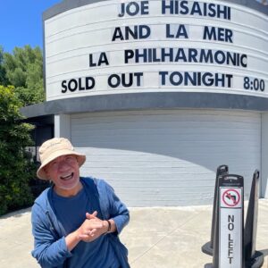 Joe Hisaishi Instagram - SOLD OUT show tonight at Hollywood Bowl!