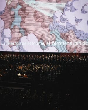 Joe Hisaishi Instagram - Honored to conduct the London Royal Philharmonic at Paris La Défense Arena once more. 🎼🇫🇷 We played my Studio Ghibli compositions to a wonderful audience.

Grateful for the opportunity to share these magical melodies. 

 #JoeHisaishi #studioghibli