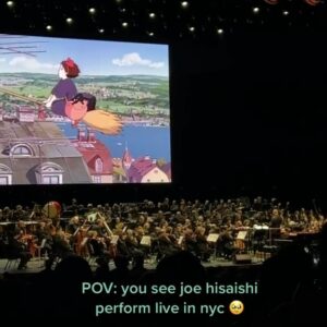 Joe Hisaishi Instagram - “A Town with an Ocean View” live at Radio City Music Hall 💙 I can’t wait to perform again in New York this summer!