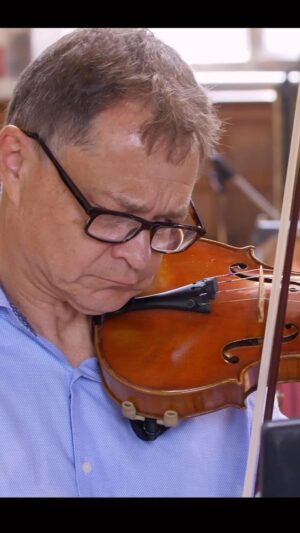 Joe Hisaishi Instagram - Stephen Morris, the Chief Violinist of the Royal Philharmonic Orchestra talks about his violin solo for “Mother’s Broom.”