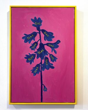 Joe Lycett Instagram - This original piece is being auctioned for @thtorguk on 15th April. You can register to be part of the auction at @theauctioncollective website and guide price is just £8.99 wow!!