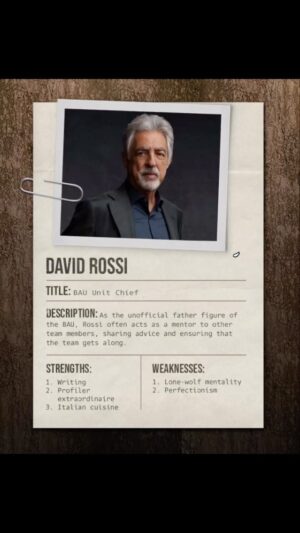 Joe Mantegna Instagram - #criminalminds #davidrossi #paramountplus #cbs