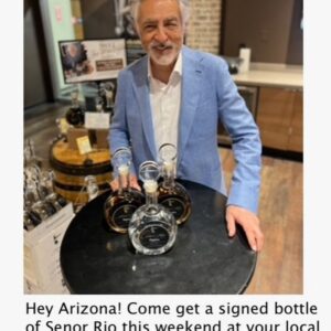 Joe Mantegna Instagram - Arizona! I’m headed your way! @senorriotequila @totalwine