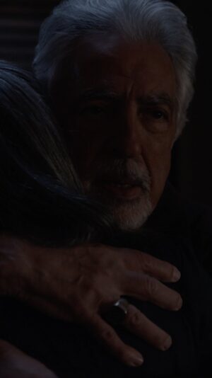 Joe Mantegna Instagram - A Rossi hug makes everything better. #CriminalMinds