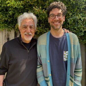 Joe Mantegna Instagram - Reunited with my TV son @rickglassman from @asweseeitpv, a show we are both very proud of. Be sure to check him out on @shoesoffpod. He’s as funny as he is tall!