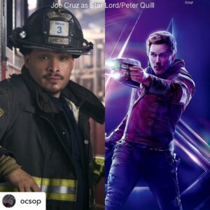 Joe Miñoso Instagram - I mean STARLORD?! (I consider myself more of a Wong) ThoughI will say however I am OBSESSED with this!!!!! Thanks for this #oscop.