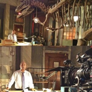 Joe Morton Instagram - The two monsters in my life; I love them both #Scandal