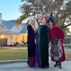 Joe Serafini Instagram - happy halloween from the sanderson sisters!!! 🤭💜