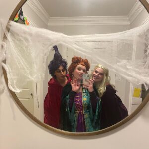 Joe Serafini Instagram - happy halloween from the sanderson sisters!!! 🤭💜