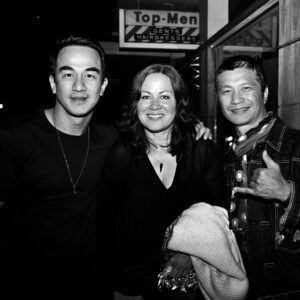 Joe Taslim Instagram - Li Yong , @therealshannonlee  and Zing #warrior #netflix #brucelee