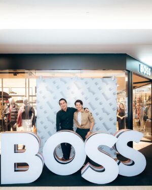 Joe Taslim Instagram - Last night with @boss #BeYourOwnBOSS
