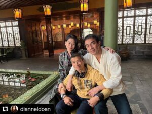 Joe Taslim Instagram - 💐💐💐💐💐#Repost @dianneldoan 
・・・
I want to take a moment and highlight episodes 2-3 director @dustintringuyen 🥹 it’s been one of my greatest pleasures to be able to work side by side someone who I’ve deeply admired. As a Vietnamese Canadian…. This is truly so special ✨🙏🏼 
#WarriorMax #BruceLee #MaiLing
