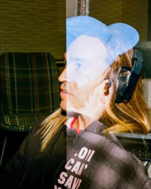 Joe Trohman Instagram - I like my friends, so I tried an experiment: mutating them into the ultimate super friend! I have created a monster, and it will destroy me!

A little double exposure fun from the last tour.