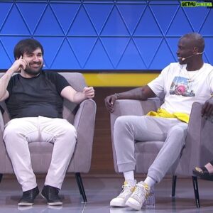 Joedat Esfahani Instagram - Truly an honor to share an E3 panel with the NFL legend Chad Johnson! Also we learned that me and @ochocinco are long lost cousins 😯 small world!