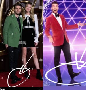 Joel Dommett Instagram - Hannah - ‘you always do that in photos’. 
Me - ‘no I don’t’ 
Hannah - SENDS EVIDENCE 

Thanks to @hellomag @emirates for a dreamy day 🎾