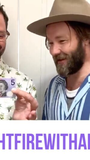 Joel Edgerton Instagram - @nickkroll and I are raising money for the NSW Rural Fire Service (@nswrfs) to combat the terrible fires ravaging Australia. #fightfirewithafiver 
Link in my bio 👆🏼
