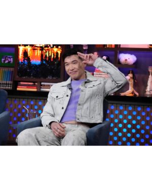 Joel Kim Booster Instagram - Listen I’m an angel and ultimately I do not have to agree with someone to respect them on national tv. I did not hedge or lie and only answered one question out of fear! Tre was very nice to me and the rest is history. 🫡 Also the first time I didn’t say “fuck” on the show, and that’s growth.

Link to the after show in my profile 😇

Styled by @chrishoran20 denim by @haikureofficial crop by @theelderstatesman shoes by @axelarigato