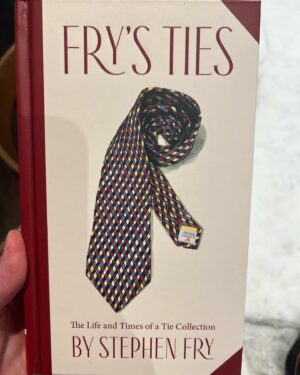 Joel McHale Instagram - Thanks for the book @stephenfryactually but what the hell!? #sarcasm