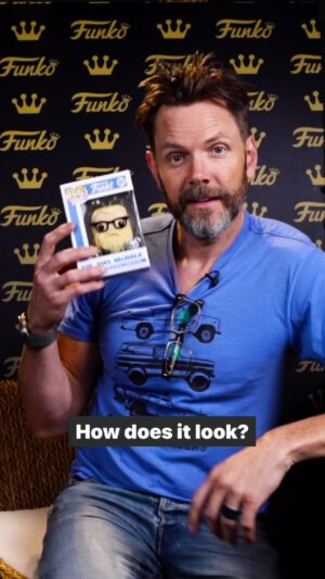 Joel McHale Instagram - Check it out - @joelmchale made his own Funko Pop Yourself! Do you want to score one of the signed Joel McHale Pops AND get a code to make your own? Here’s how to win:
1) Follow @originalfunko
2) Like this post
3) Comment below and tag a friend 

12 Winners will be contacted by 2/21 via DM. Good luck!

#funko #funkopop #popyourself